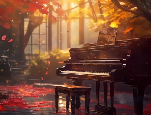 Relaxation Piano Music in Autumn Forest Serene Melodies for Stress Relief
