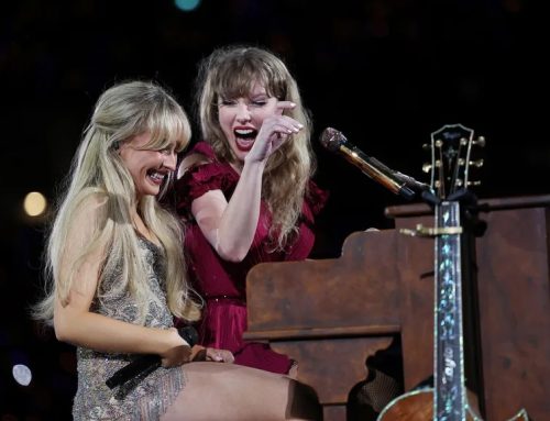 Taylor Swift Shouts Out Sabrina Carpenter’s New Album ‘Short n’ Sweet’: ‘Go Support Our Girl!’